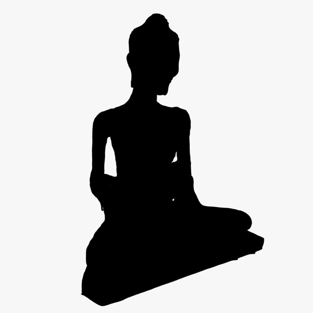 Buddha 18  Low-poly 3D model_16