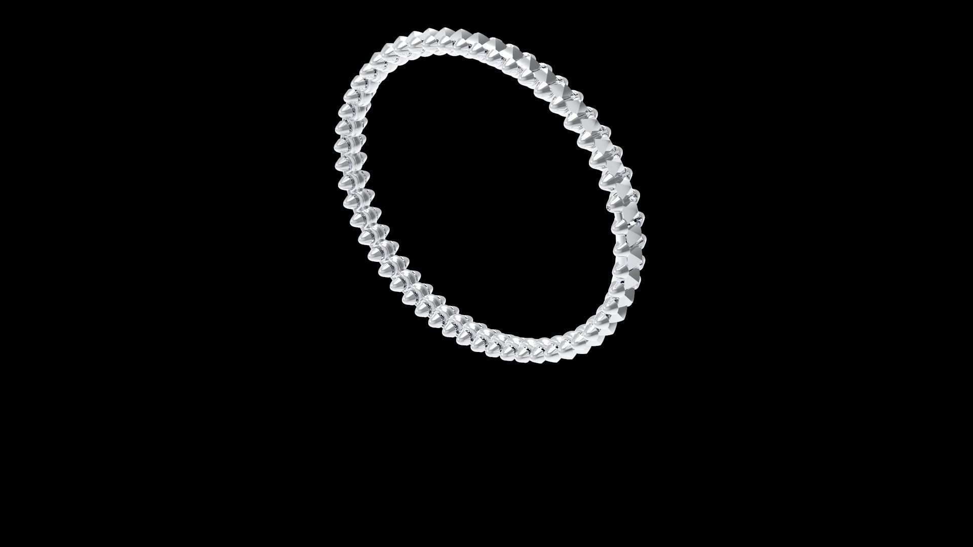 Clash Bracelet Wrist Measurment 190 mm 3D print model_9