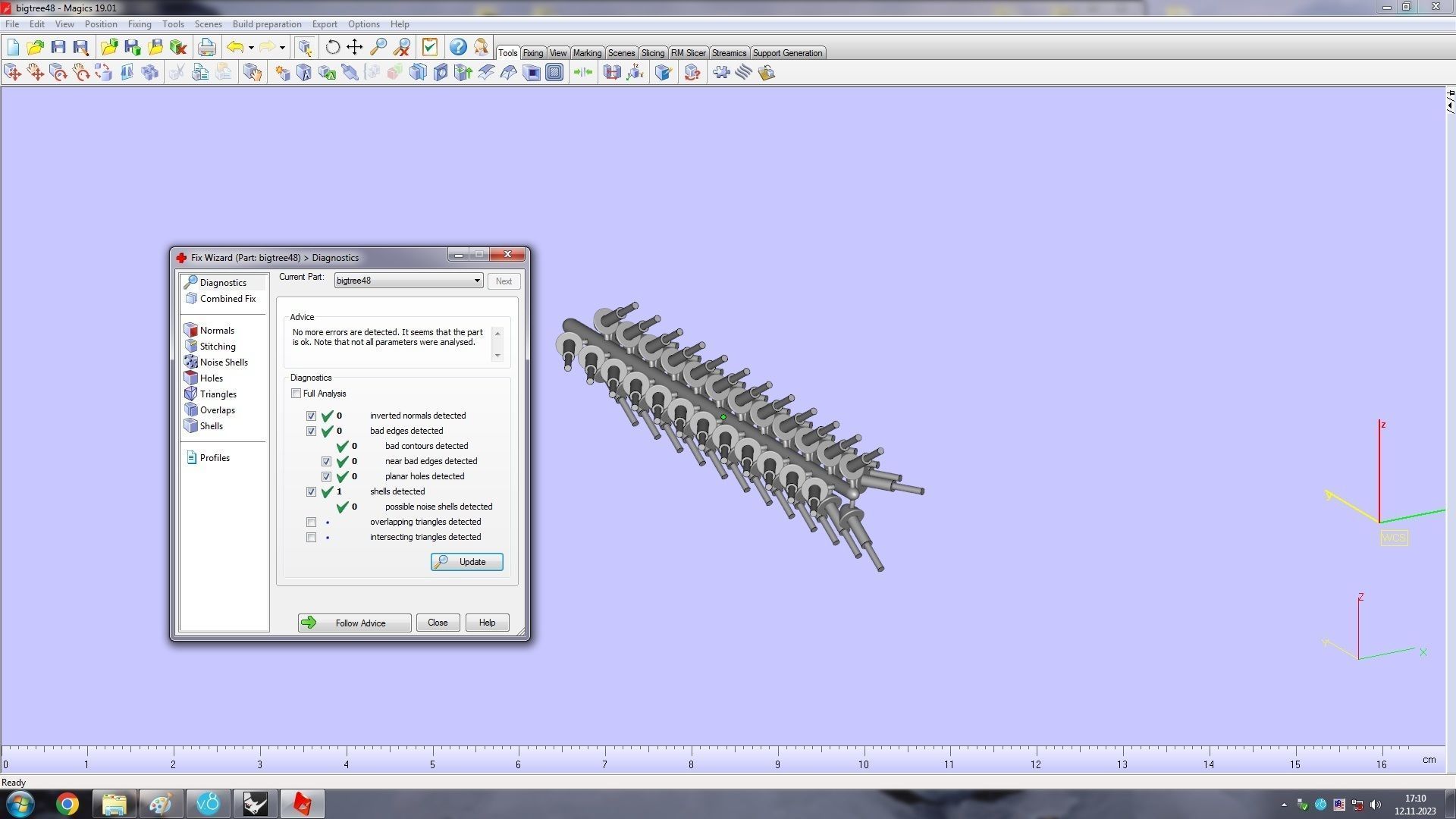 Clash Bracelet Wrist Measurment 190 mm 3D print model_23