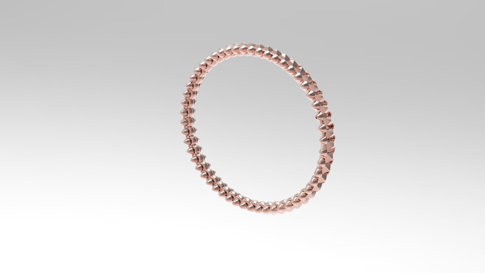 Clash Bracelet Wrist Measurment 190 mm 3D print model_6