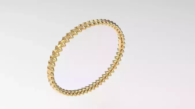 Clash Bracelet Wrist Measurment 190 mm 3D print model