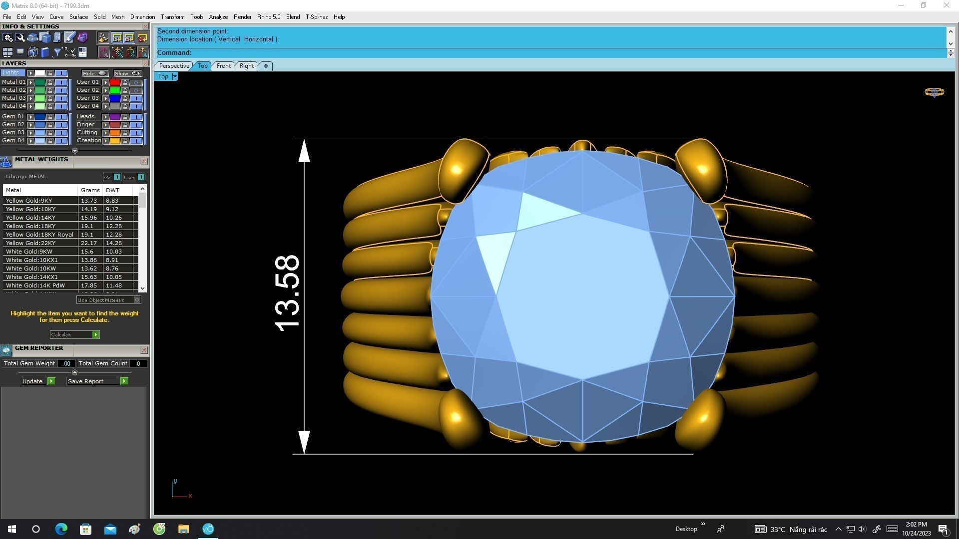 A7199 Cushion Diamond Vintage Solitaire Women Ring 3D Model 3D print model_6