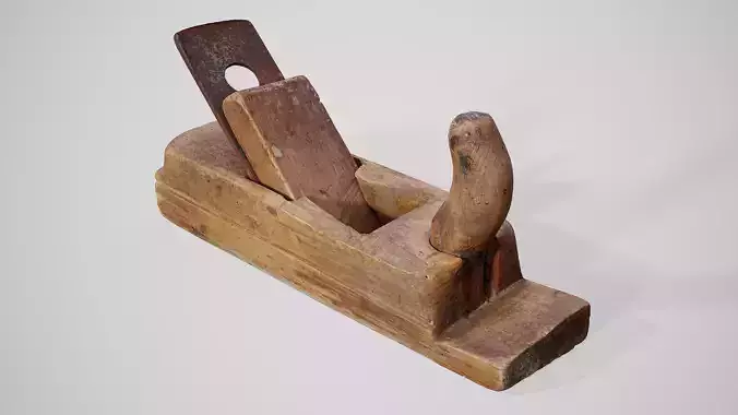 Old Wooden Planer 001