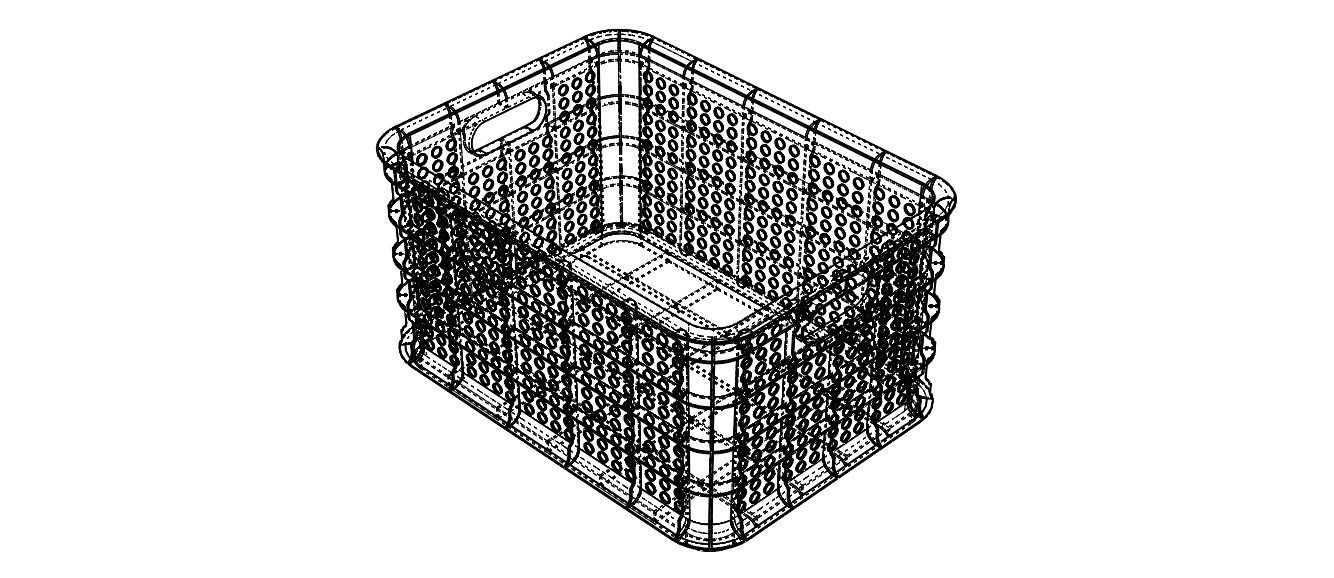 15 Litre Plastic Storage Box 3D print model_7