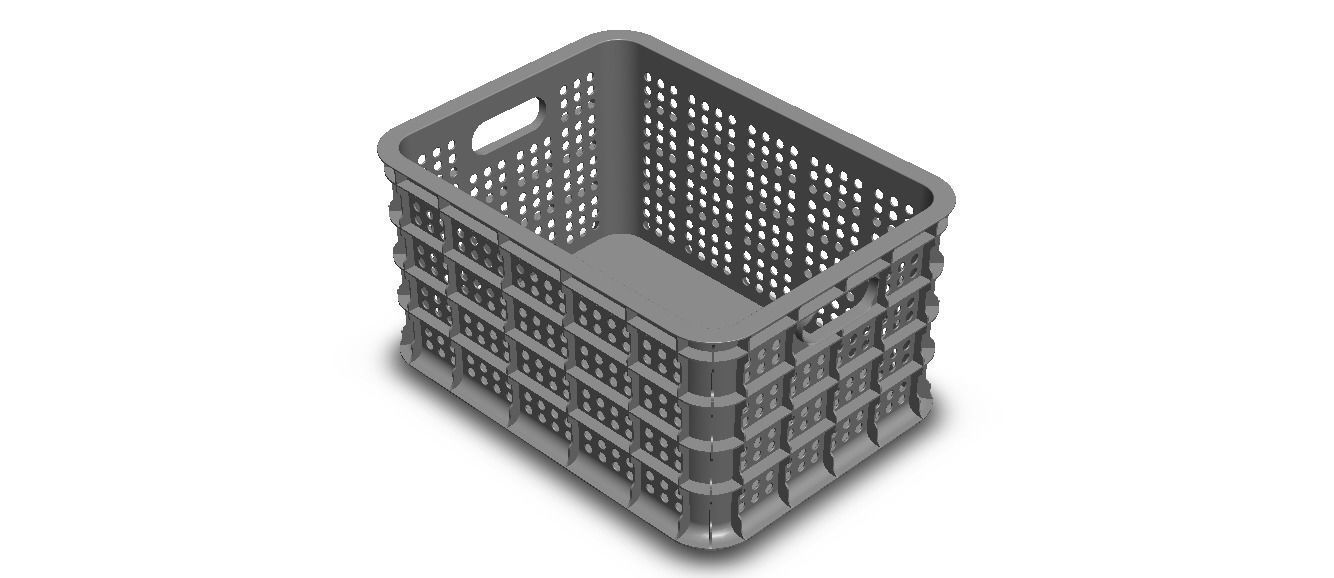 15 Litre Plastic Storage Box 3D print model_9