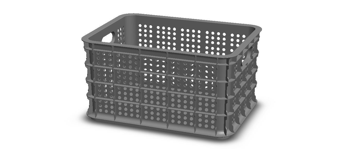 15 Litre Plastic Storage Box 3D print model_5