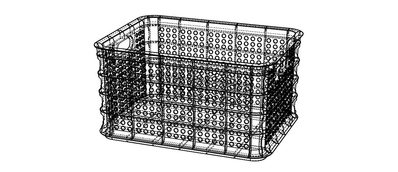 15 Litre Plastic Storage Box 3D print model_3