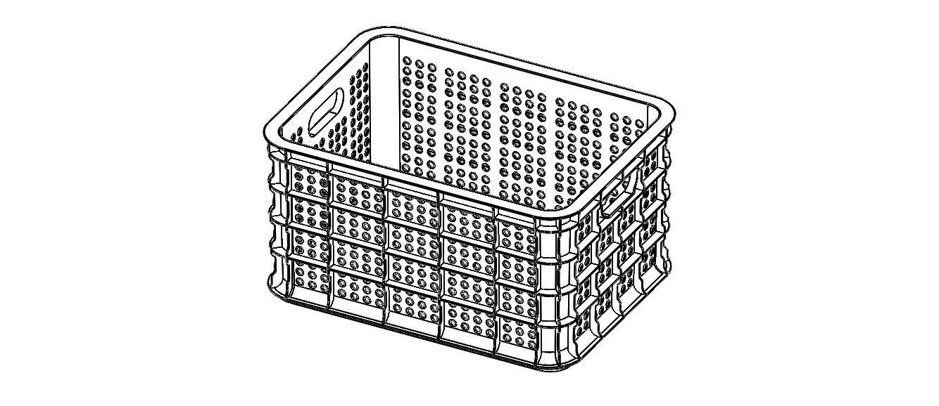 15 Litre Plastic Storage Box 3D print model_10
