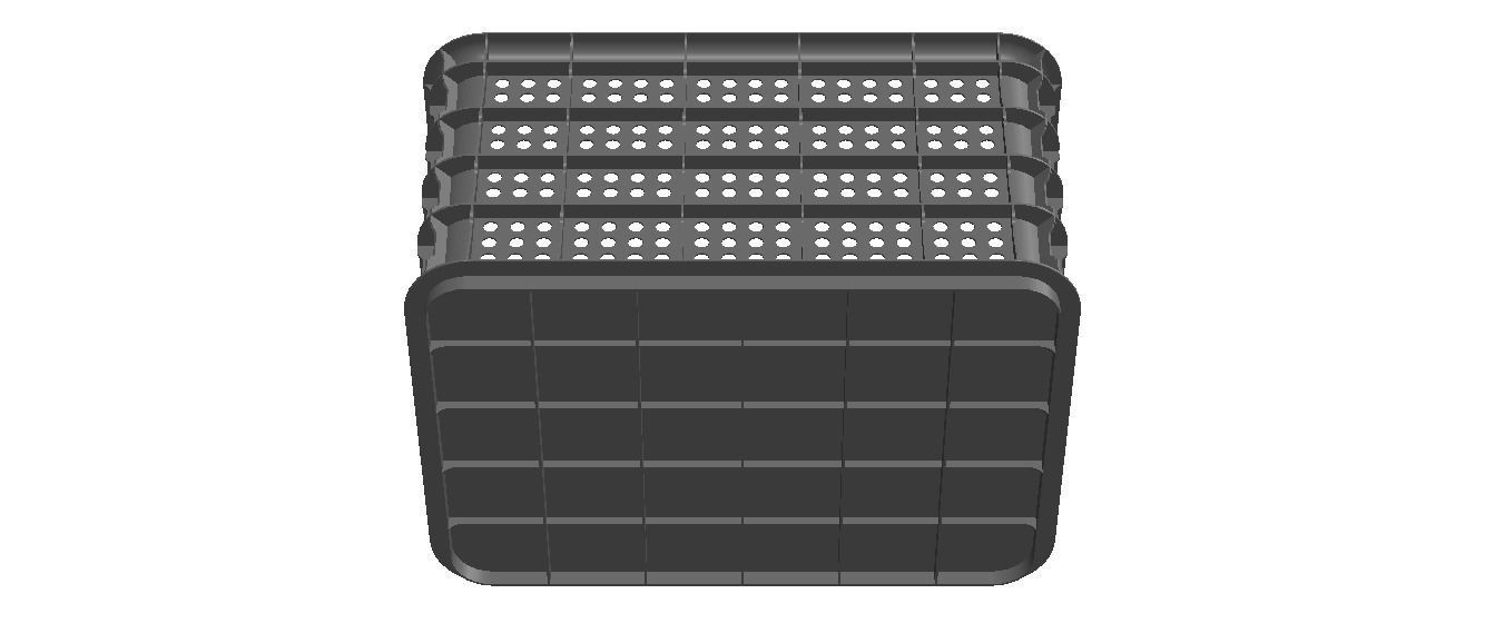 15 Litre Plastic Storage Box 3D print model_29