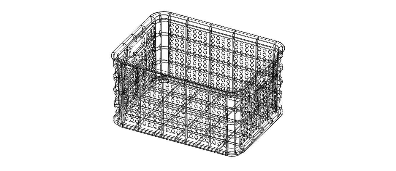15 Litre Plastic Storage Box 3D print model_12