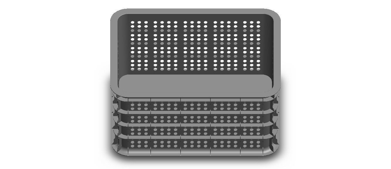 15 Litre Plastic Storage Box 3D print model_21