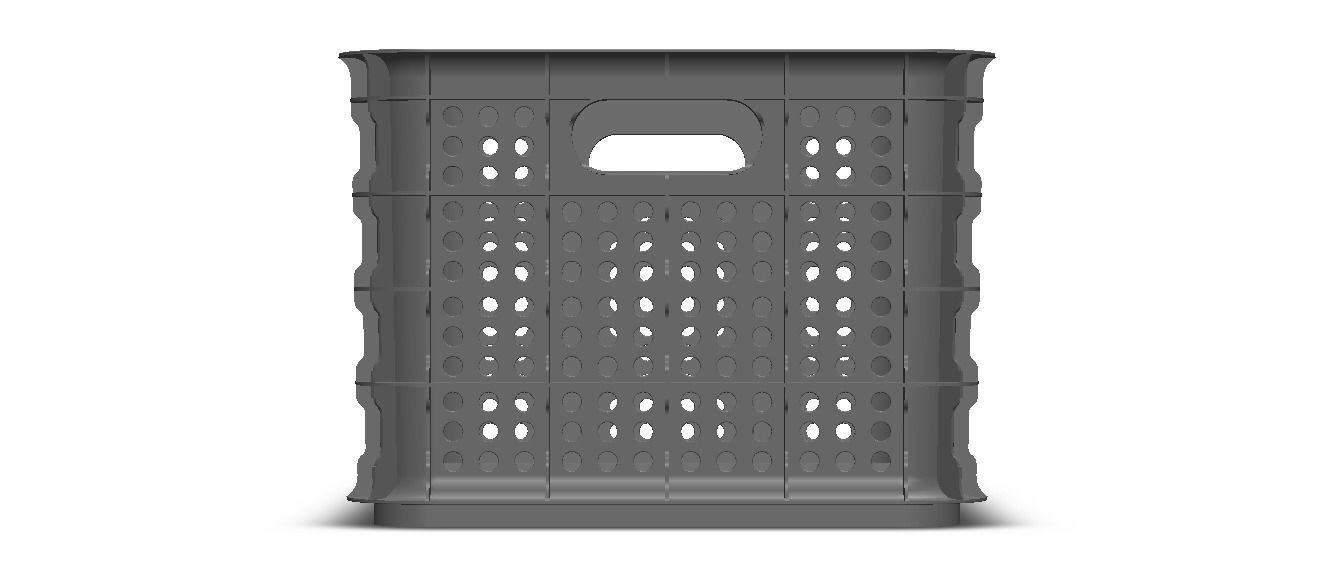 15 Litre Plastic Storage Box 3D print model_41