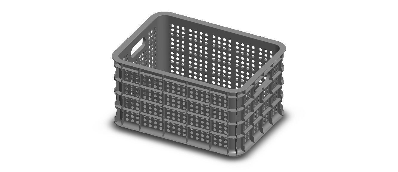 15 Litre Plastic Storage Box 3D print model_13