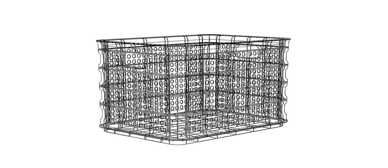 15 Litre Plastic Storage Box 3D print model_36