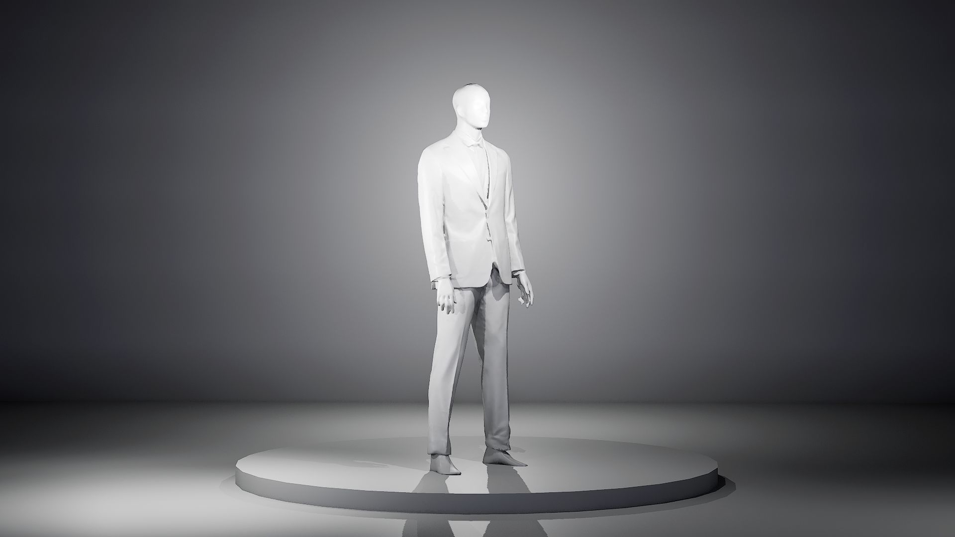3D Scanned and Optimised - 8 Suit with Mannequin Pack 3D model_10