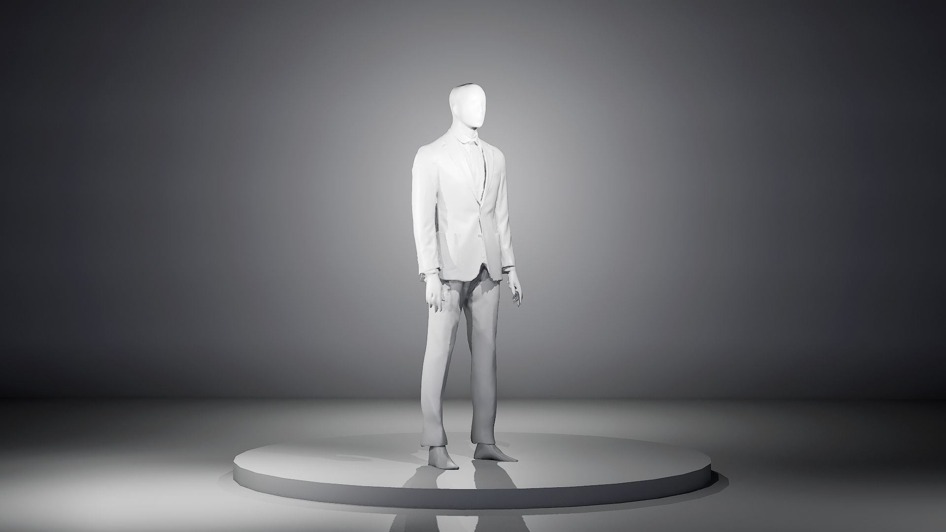 3D Scanned and Optimised - 8 Suit with Mannequin Pack 3D model_20