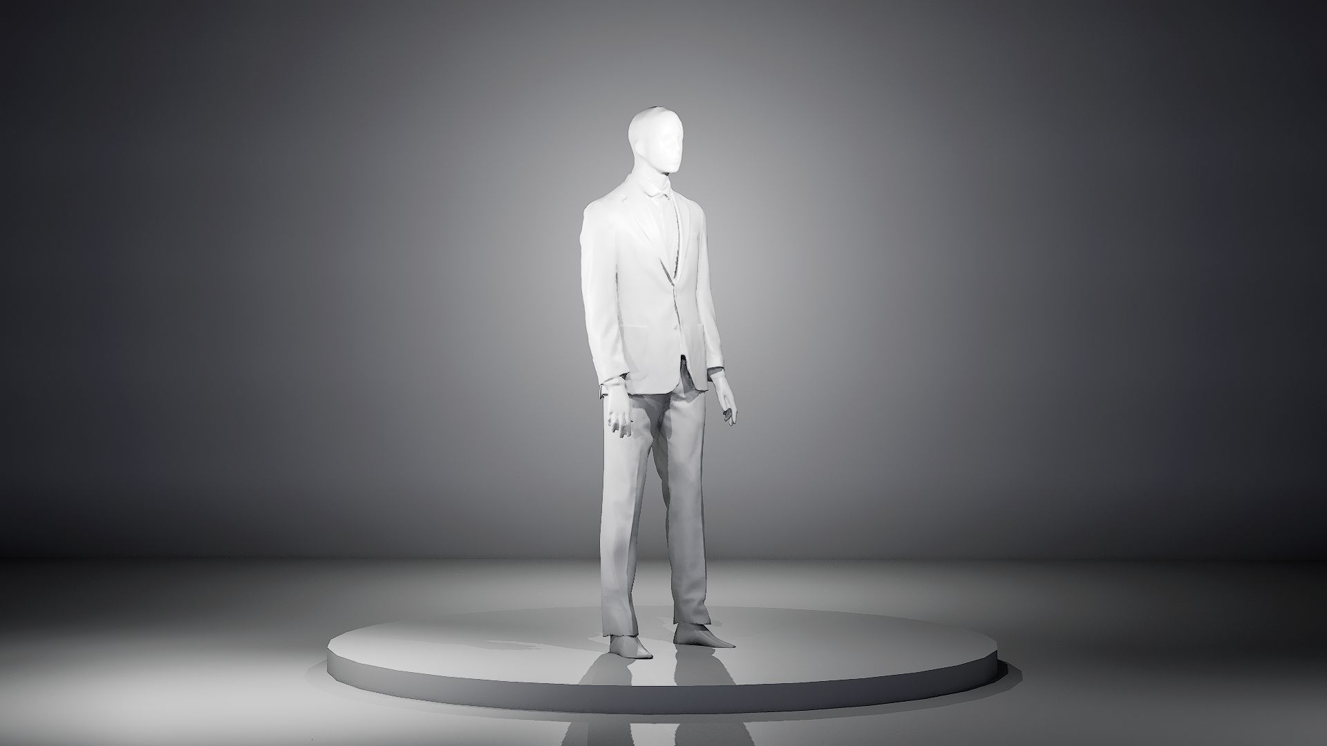 3D Scanned and Optimised - 8 Suit with Mannequin Pack 3D model_16