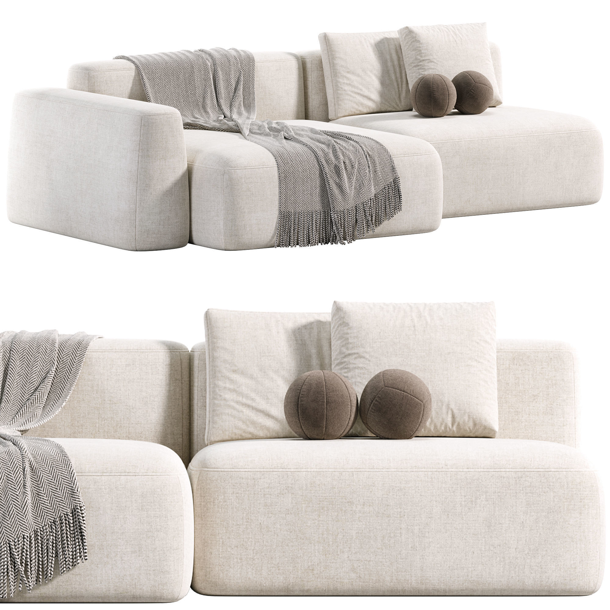 Sky Sofa Modular Sofa By Tamamm 02 3D model_1