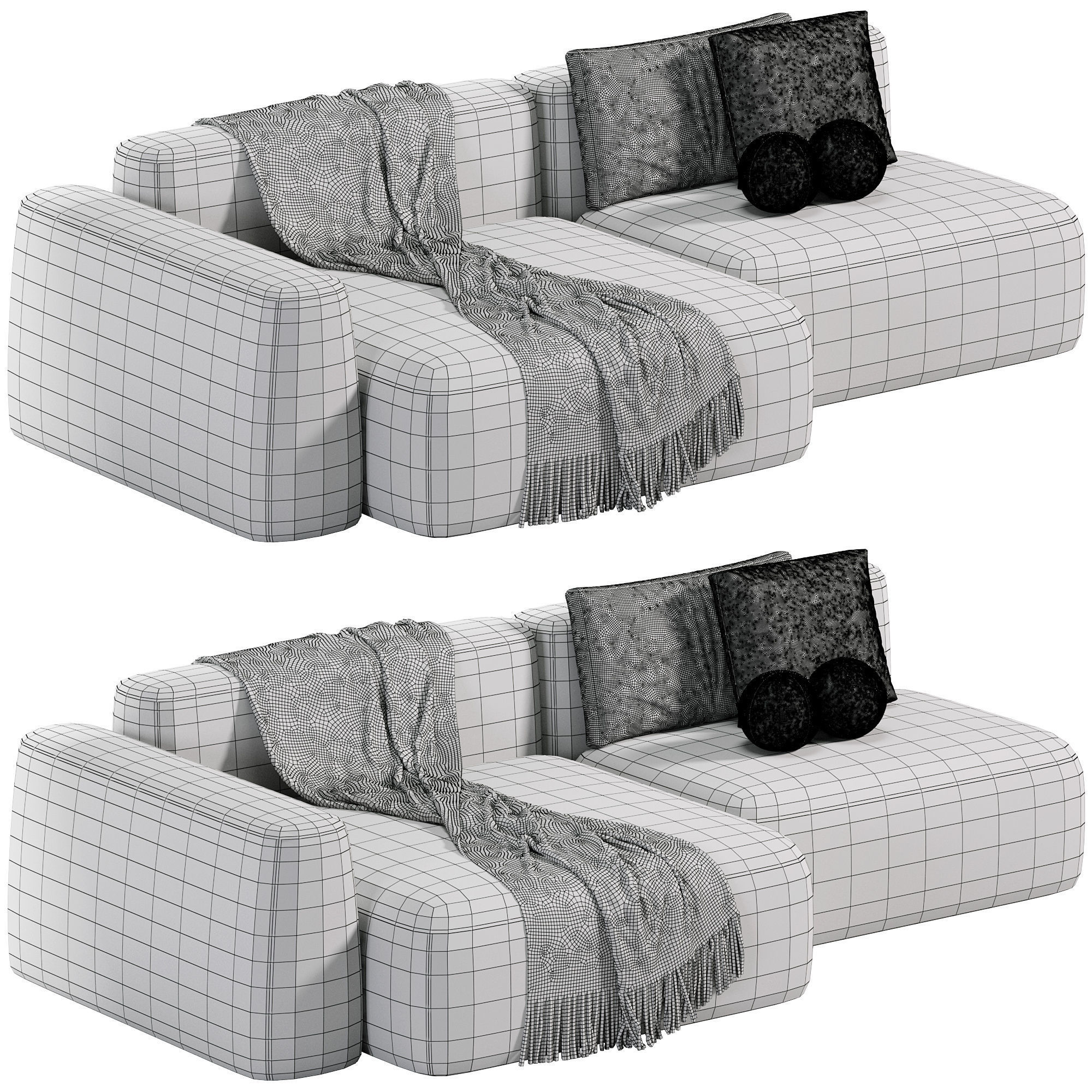 Sky Sofa Modular Sofa By Tamamm 02 3D model_3