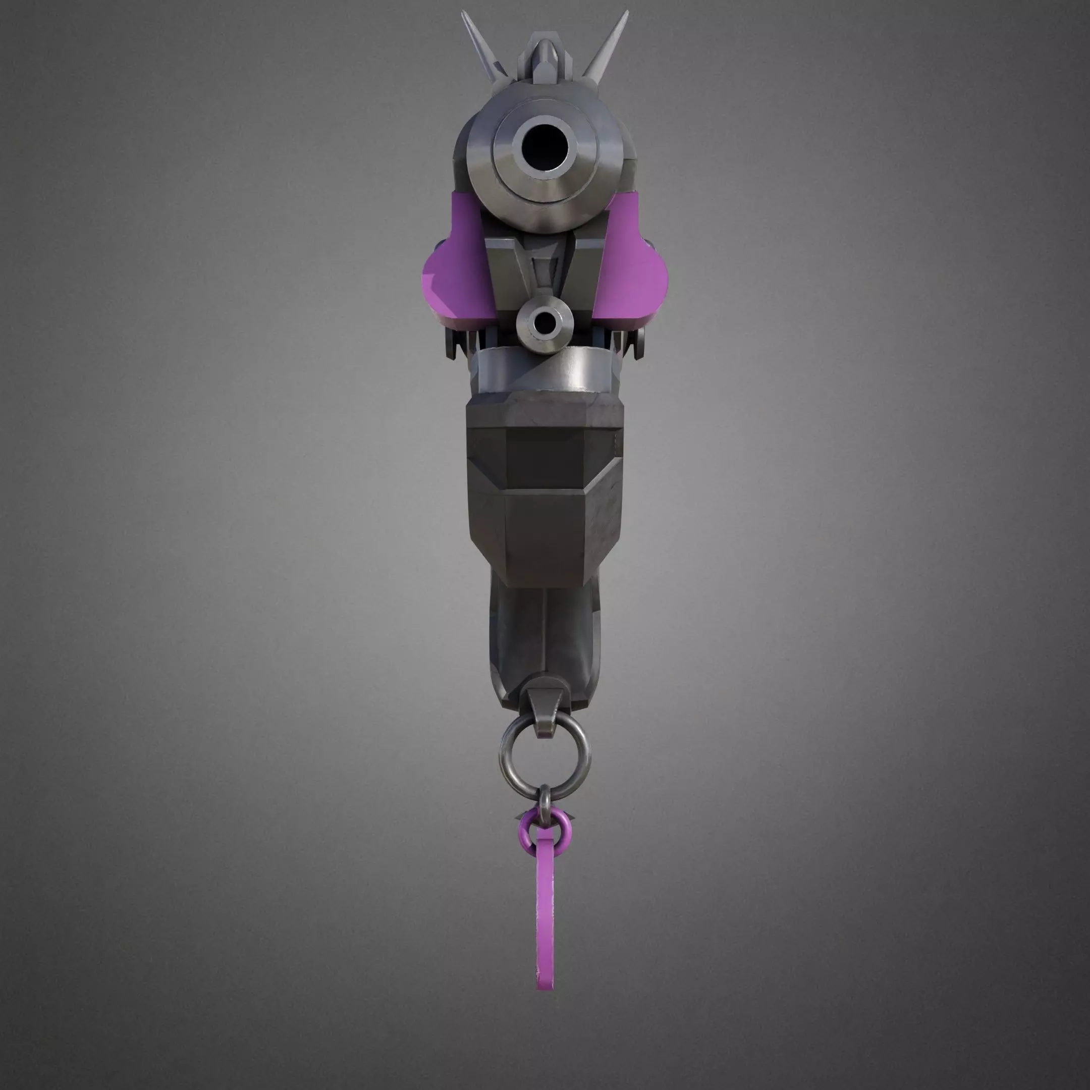 Overwatch 2 D va Pistol for Cosplay  3D print model_19