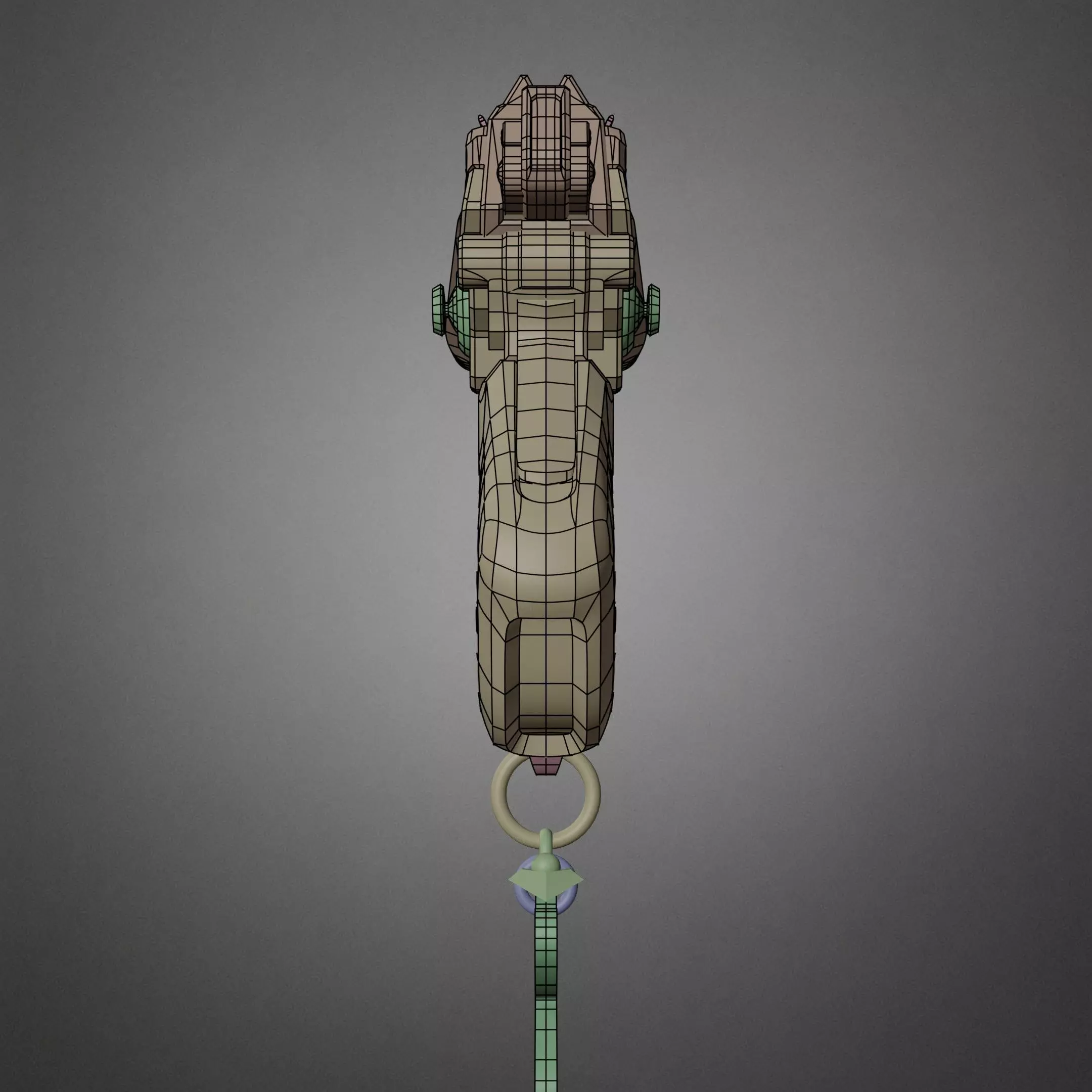 Overwatch 2 D va Pistol for Cosplay  3D print model_11