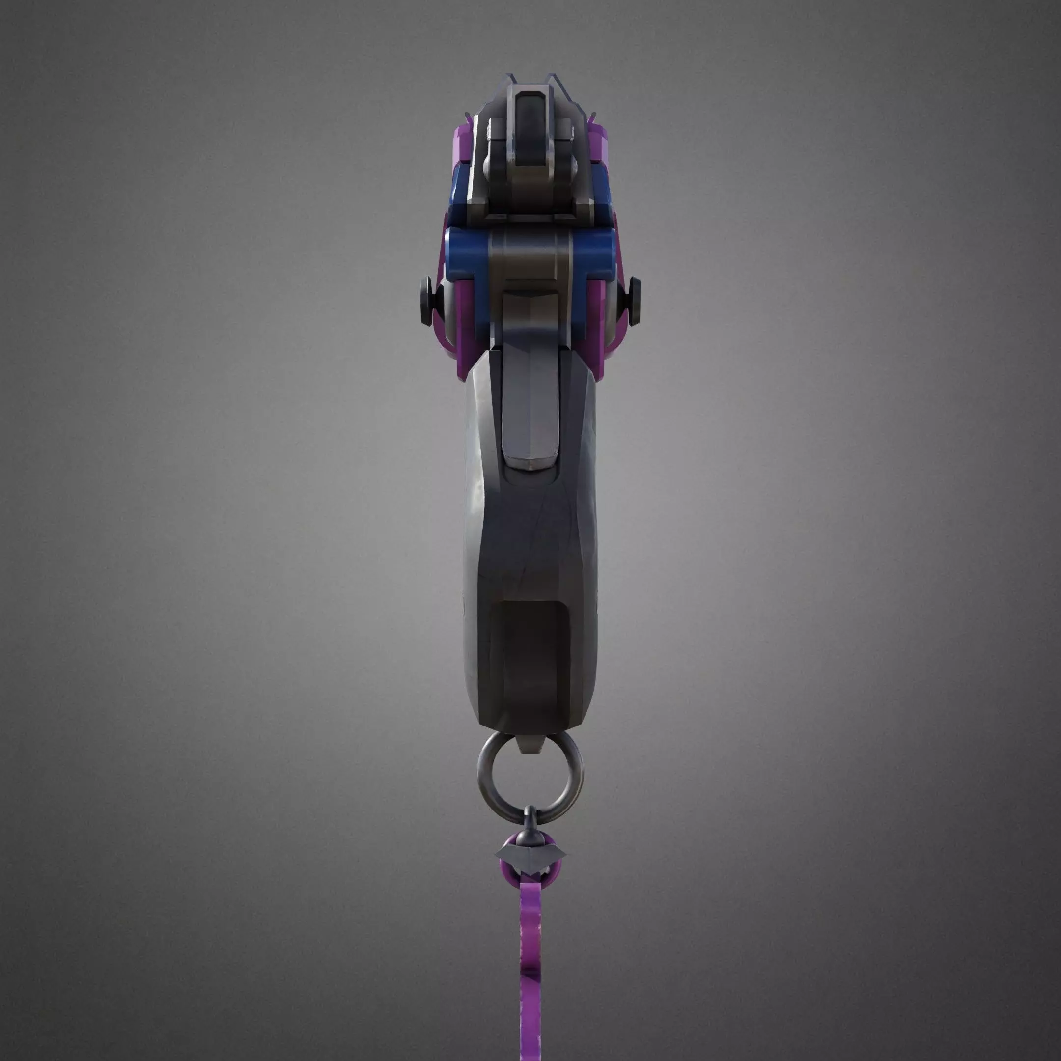 Overwatch 2 D va Pistol for Cosplay  3D print model_9