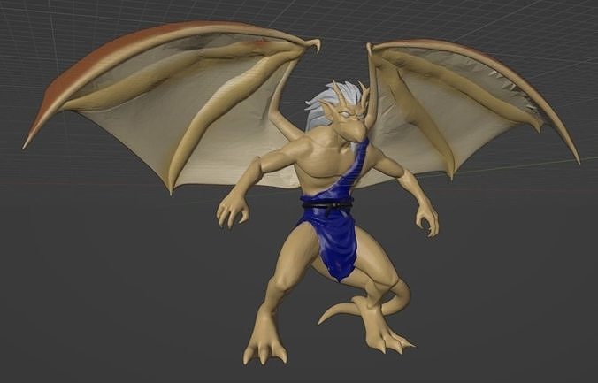 gargoyles brooksbro demona clan 3D print model