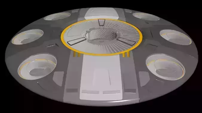 Dutch Industrial Space Company - Concept 09 - Dominic 3D model