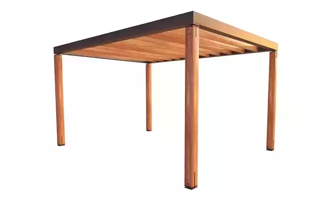 Cabana - Pergola 3D model