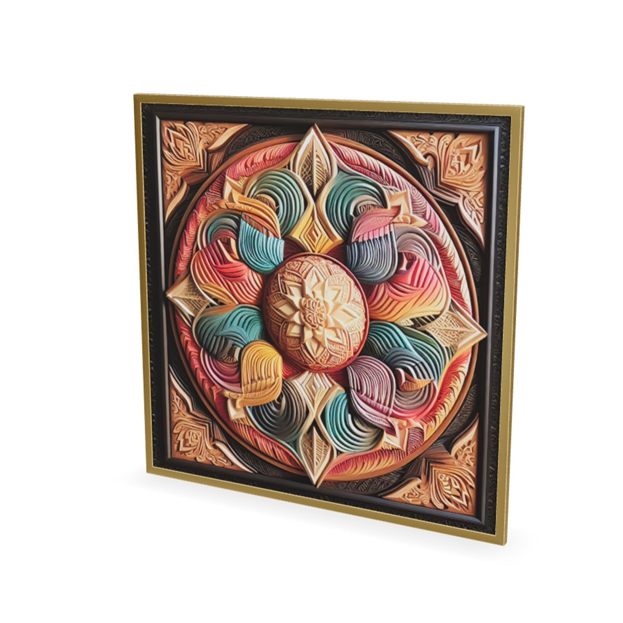 Wall Decoration item 15 Low-poly 3D model_4