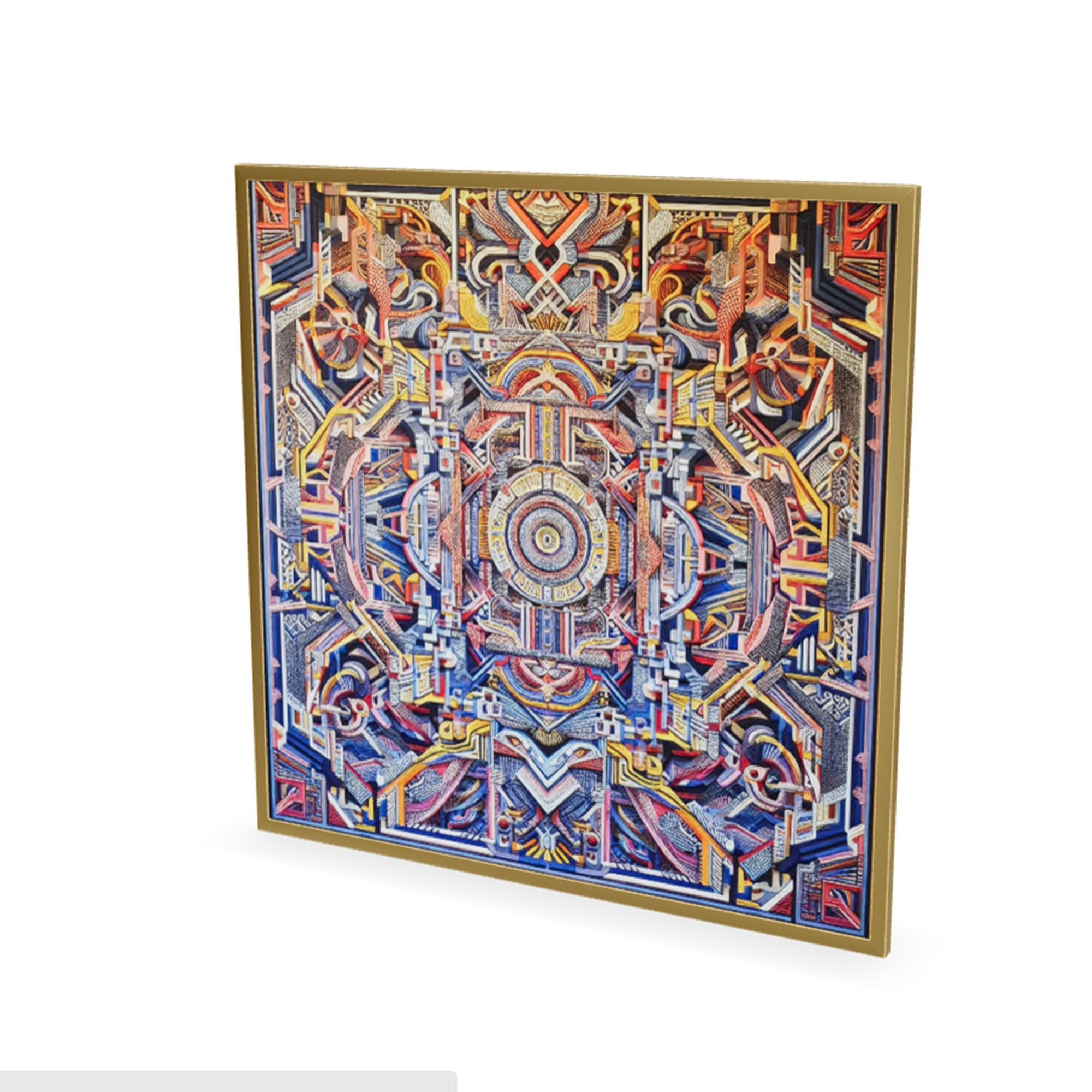 Wall Decoration item 15 Low-poly 3D model_7