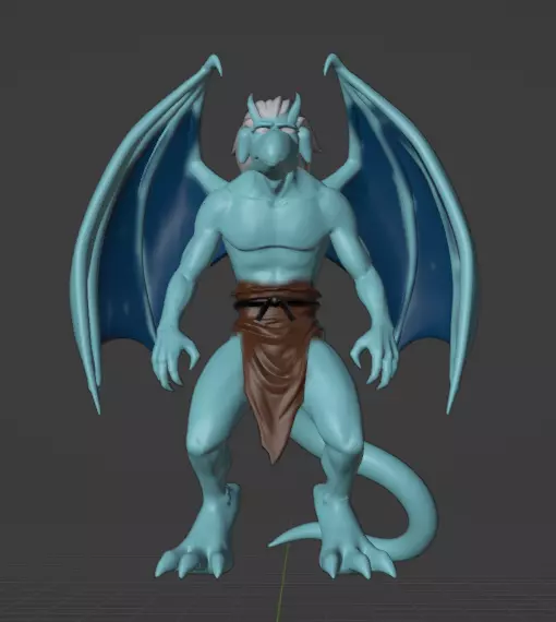 gargoyles demona clan 1 3D print model_0