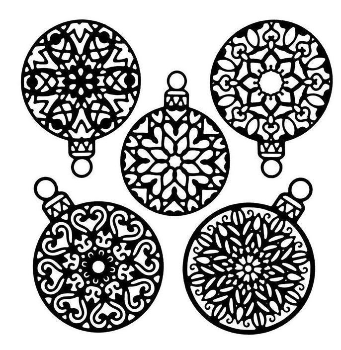 Christmas Ornament - Pendant - Christmas Tree Set 3D print model_8