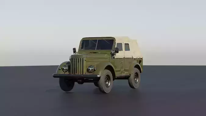 GAZ 69 3D model