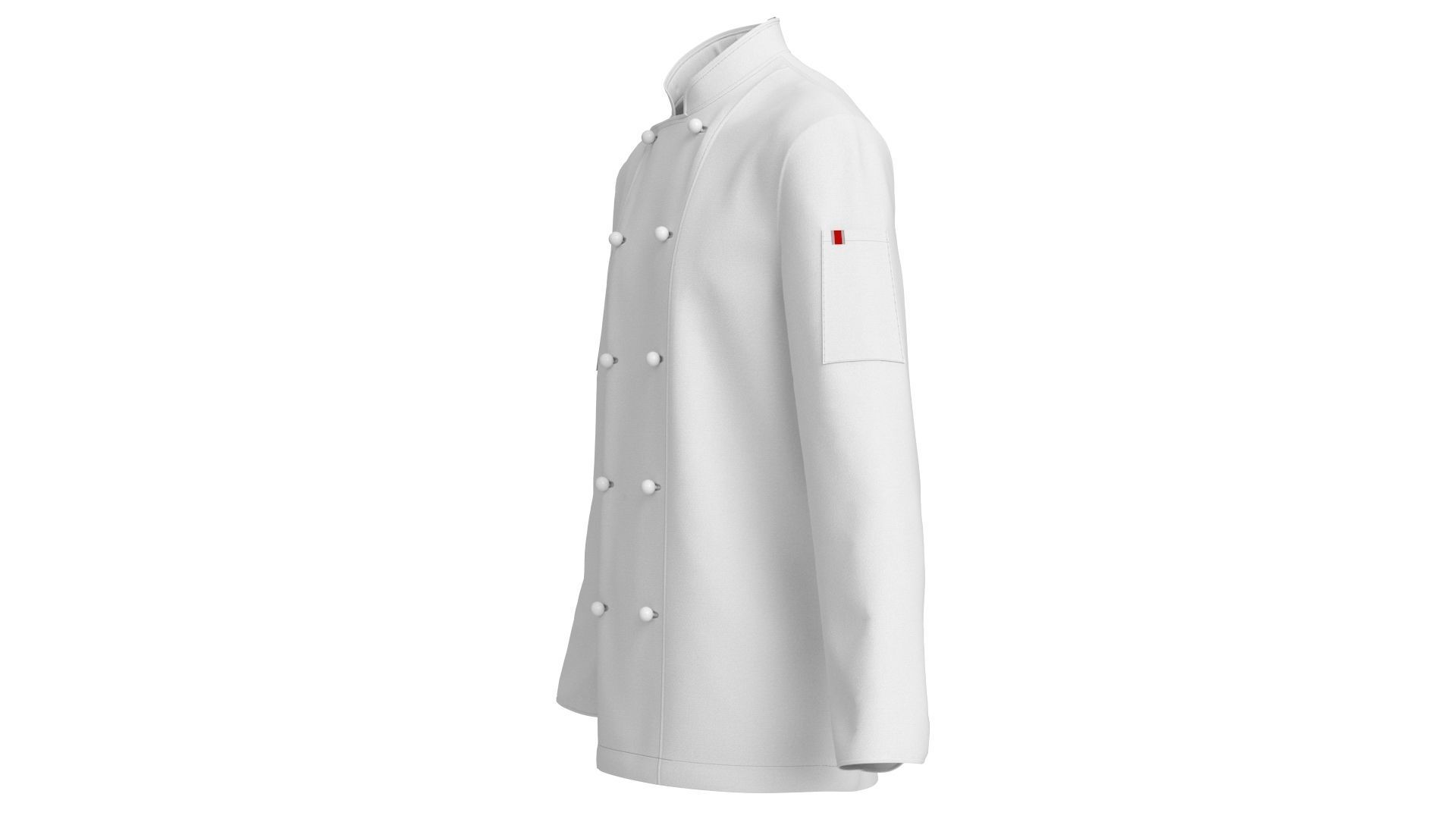 Chef Uniforms 3D model_33