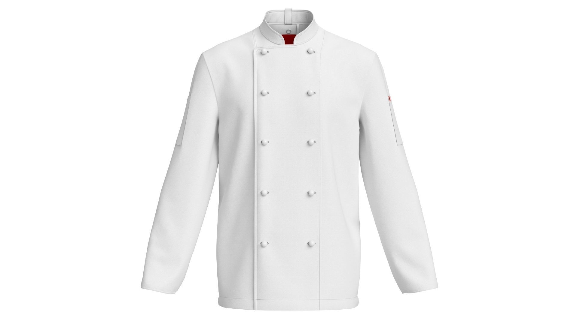 Chef Uniforms 3D model_27