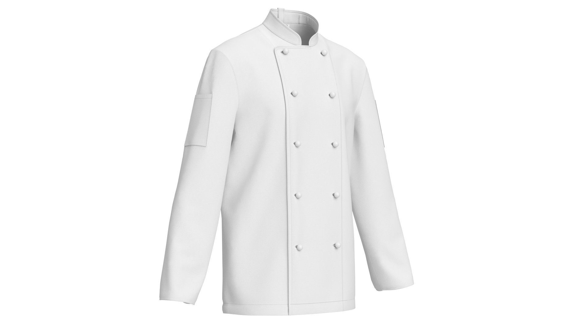 Chef Uniforms 3D model_31