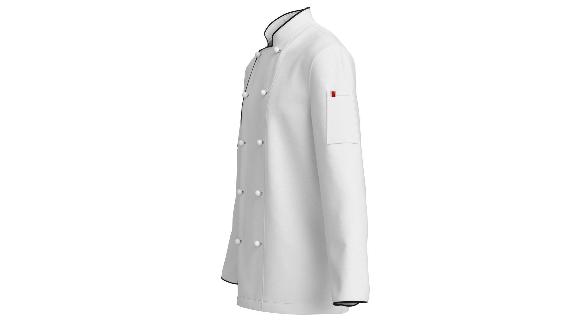 Chef Uniforms 3D model_34