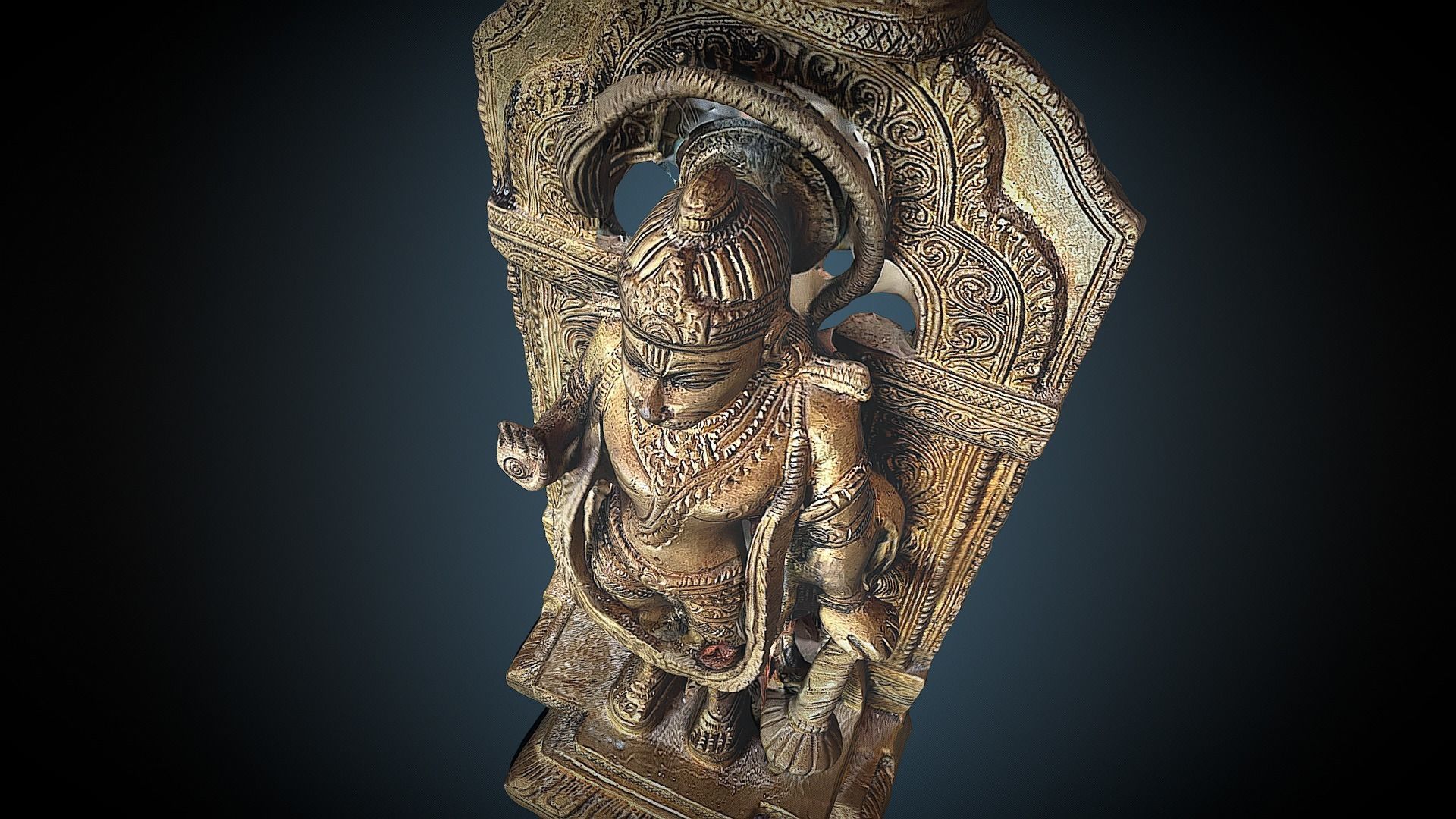 Hanuman v2 Low-poly 3D model_4
