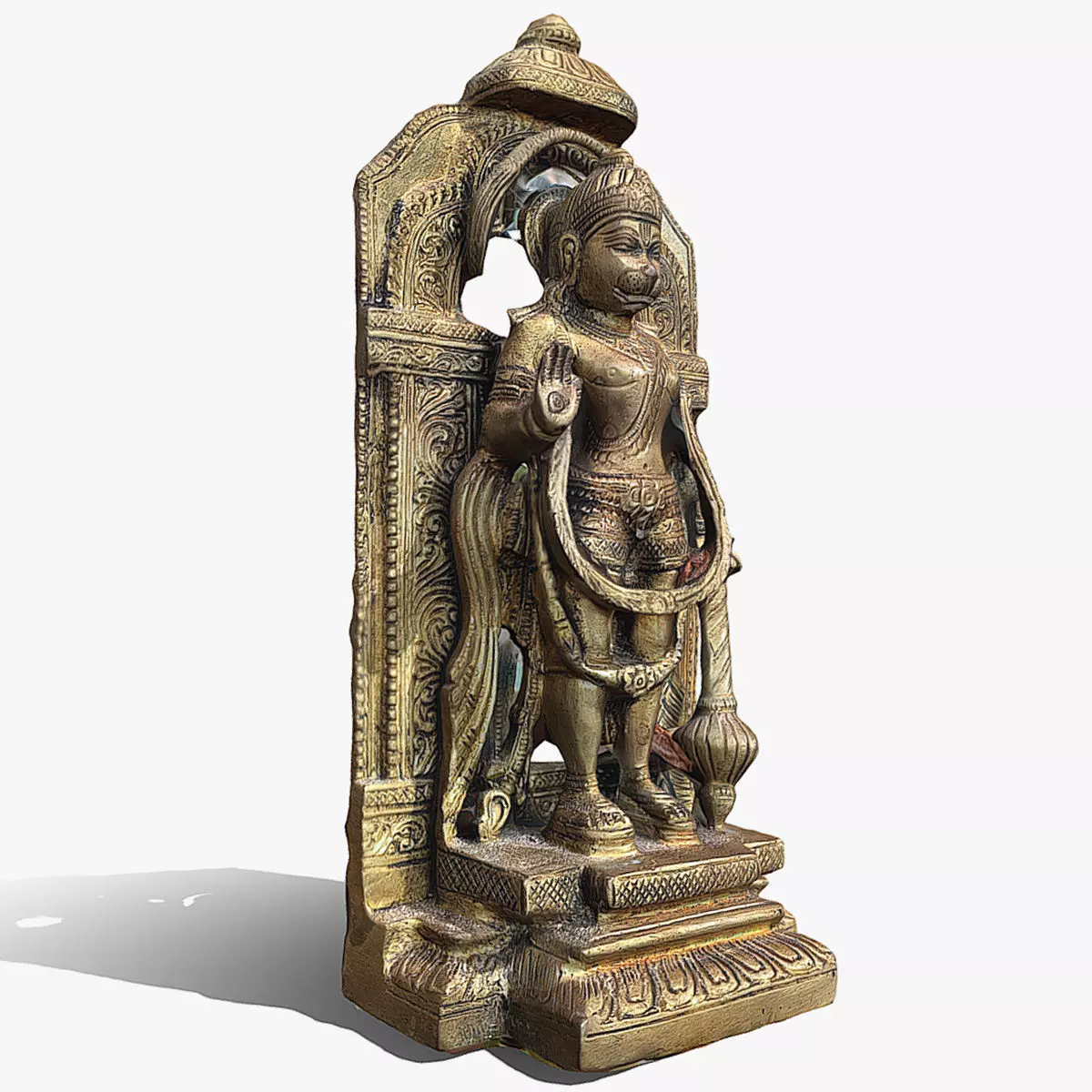 Hanuman v2 Low-poly 3D model_0