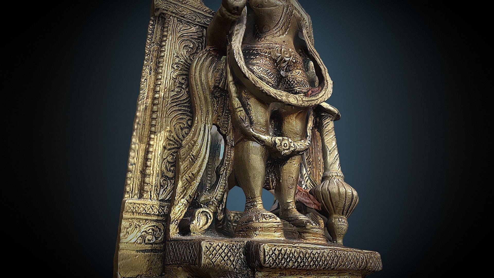Hanuman v2 Low-poly 3D model_5
