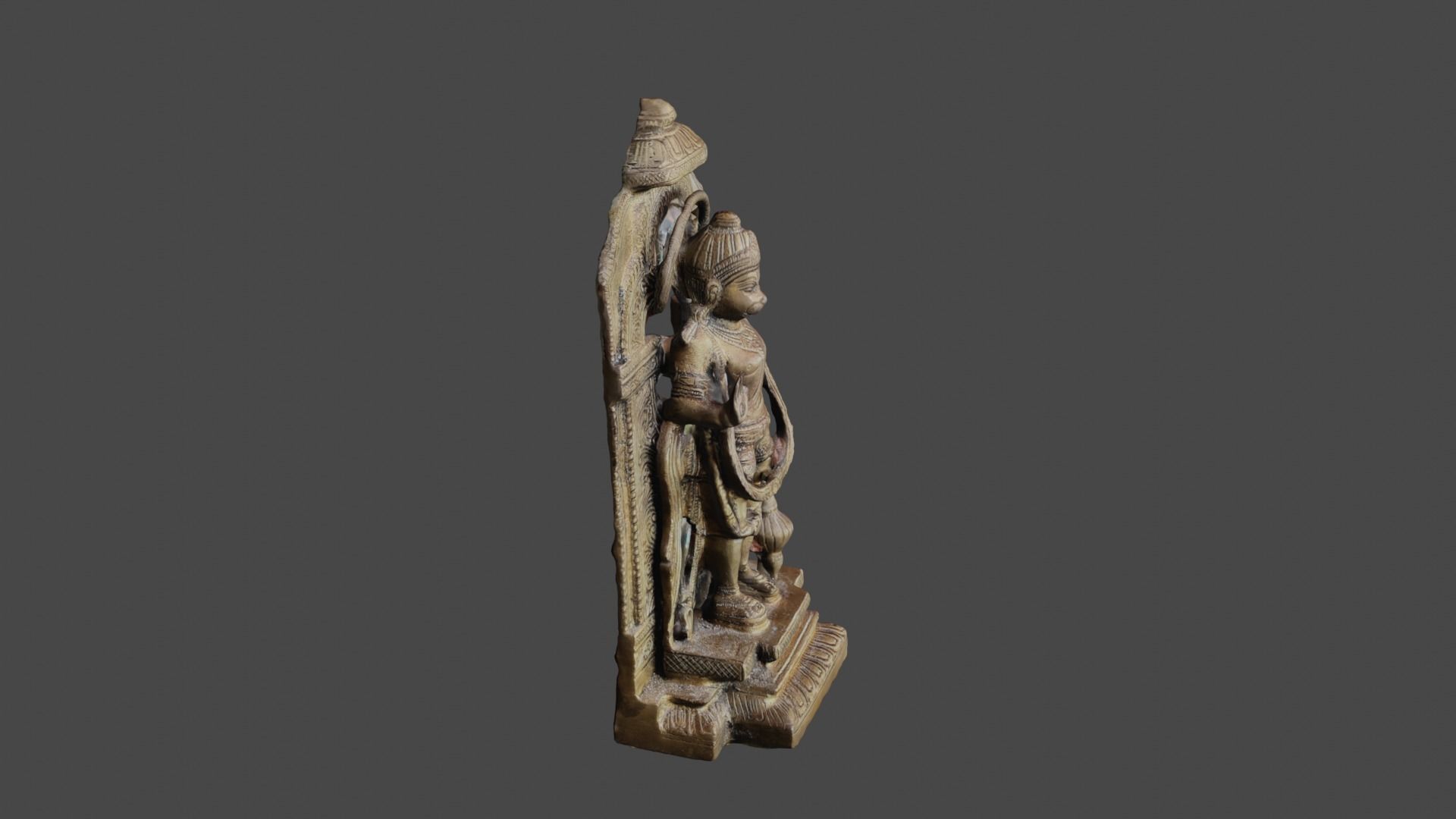 Hanuman v2 Low-poly 3D model_17