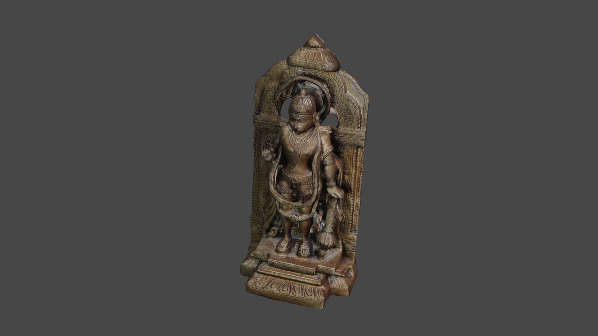 Hanuman v2 Low-poly 3D model_32