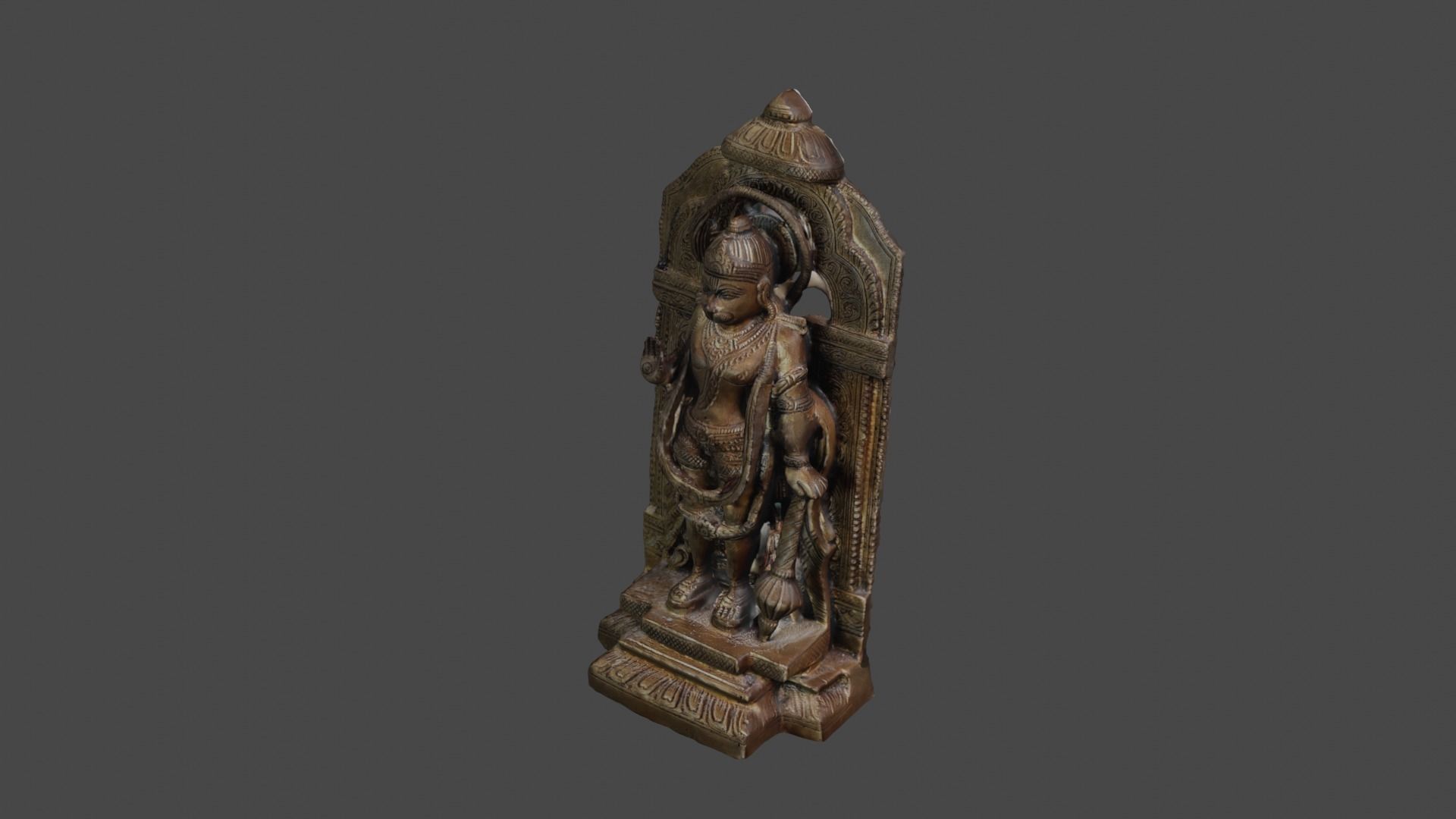 Hanuman v2 Low-poly 3D model_31
