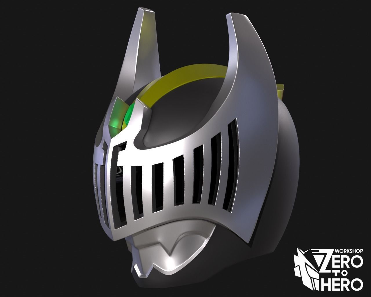 Kamen Rider Knight Helmet 3D print model_1