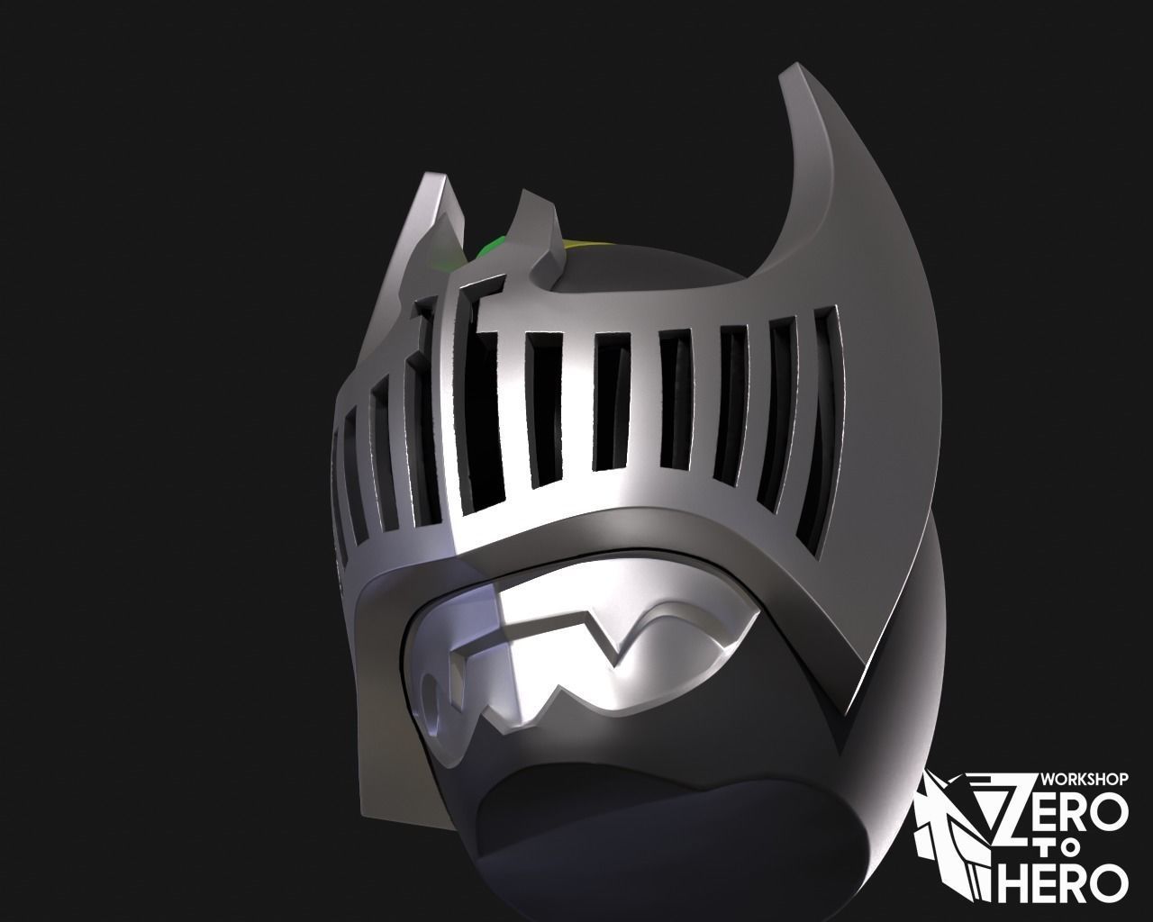 Kamen Rider Knight Helmet 3D print model_2