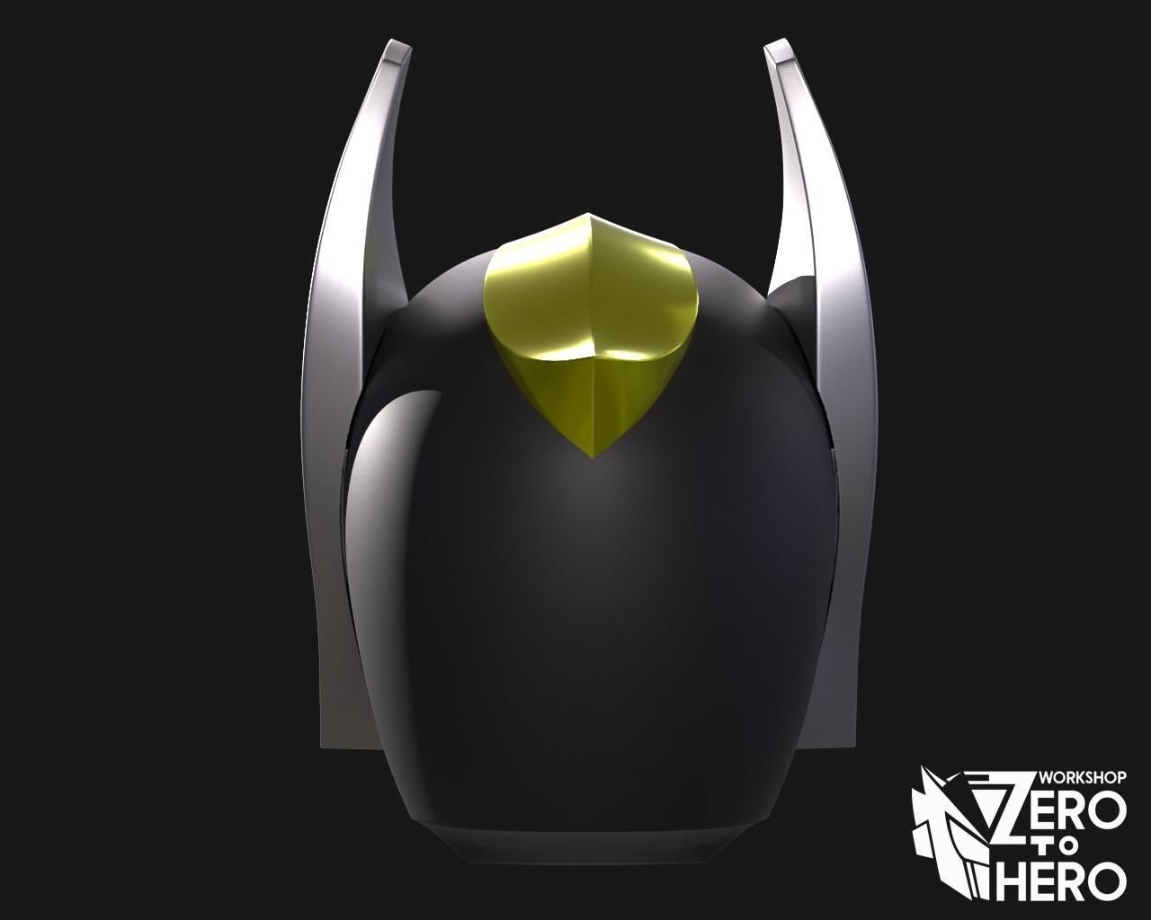 Kamen Rider Knight Helmet 3D print model_4