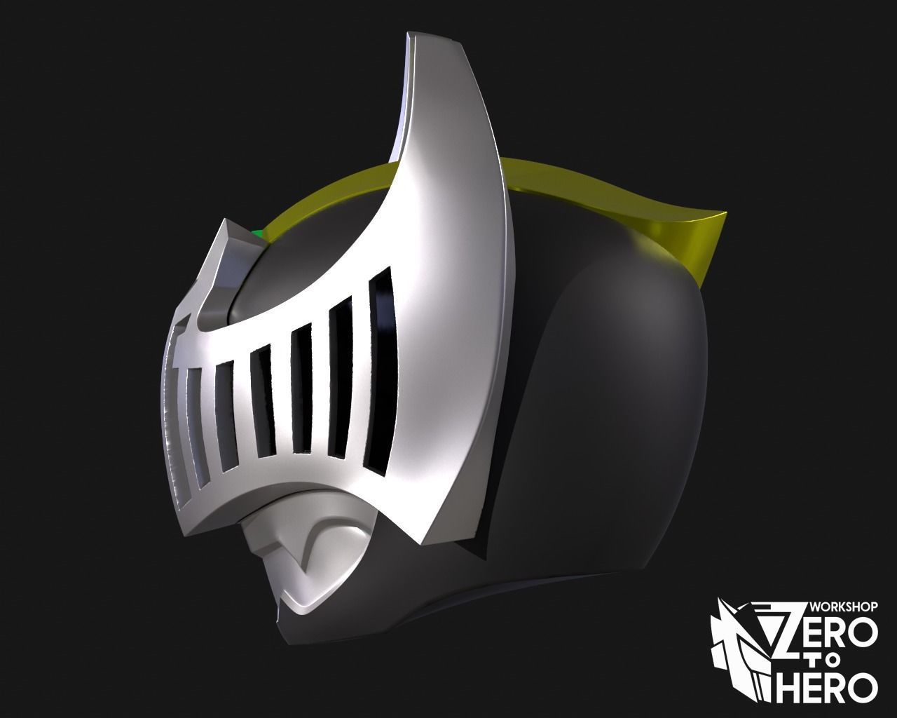 Kamen Rider Knight Helmet 3D print model_3