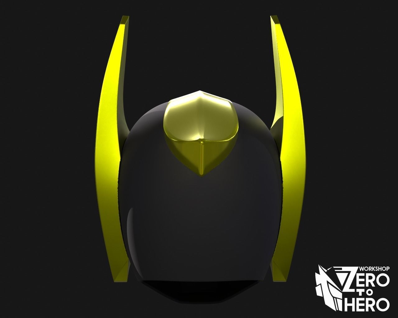 Kamen Rider Knight Survive Helmet 3D print model_4