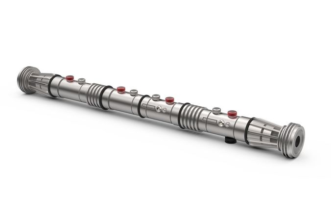 Mock up of Darth Maul lightsaber 3D print model